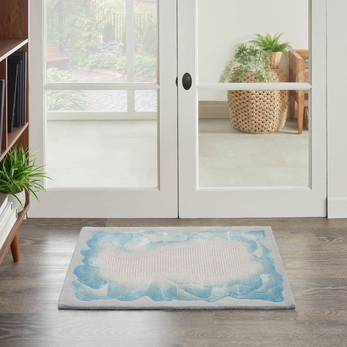 Prismatic PRS22 Sea Mist Blue Rug - room scene