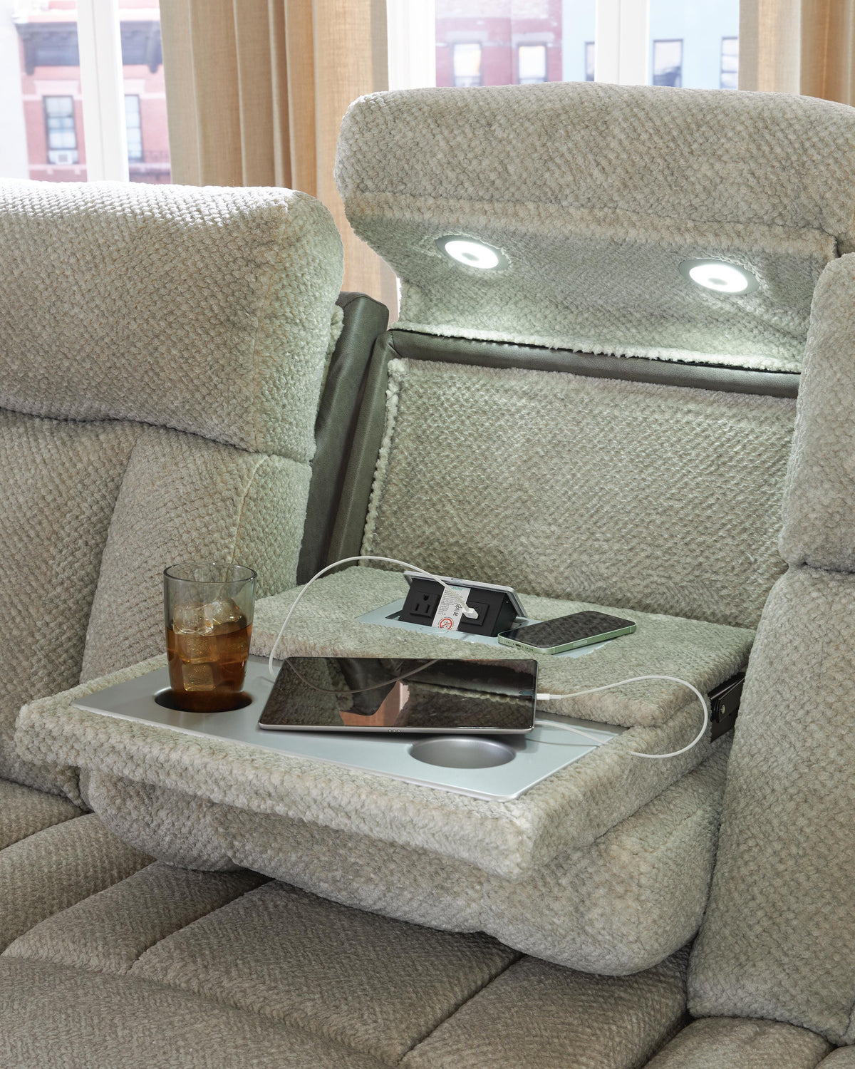 Branthorpe Power Reclining Sofa and Loveseat
