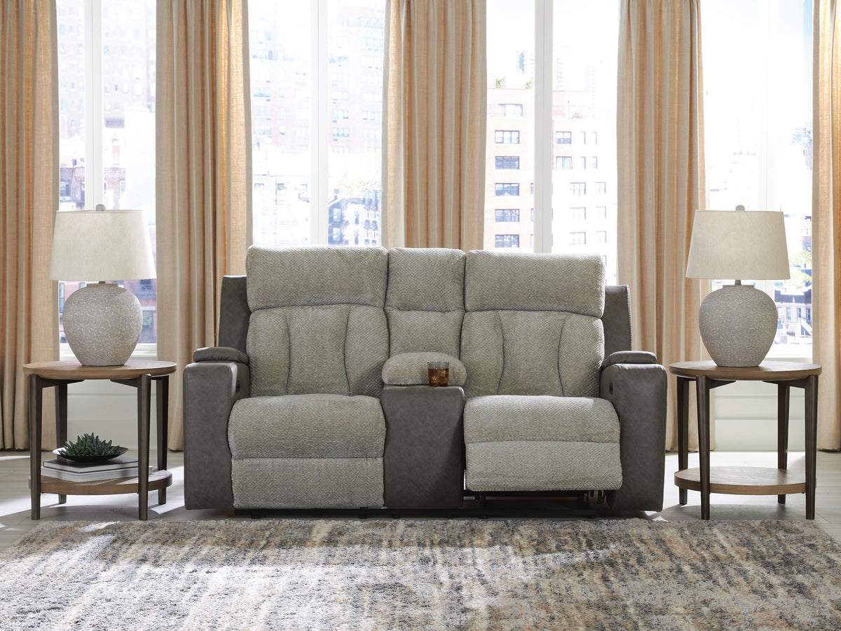 Branthorpe PWR REC Loveseat/CON/ADJ HDRST Chenille
