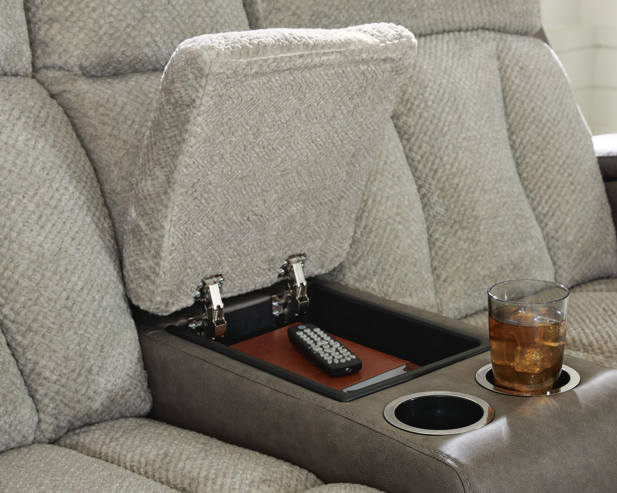Branthorpe PWR REC Loveseat/CON/ADJ HDRST Chenille