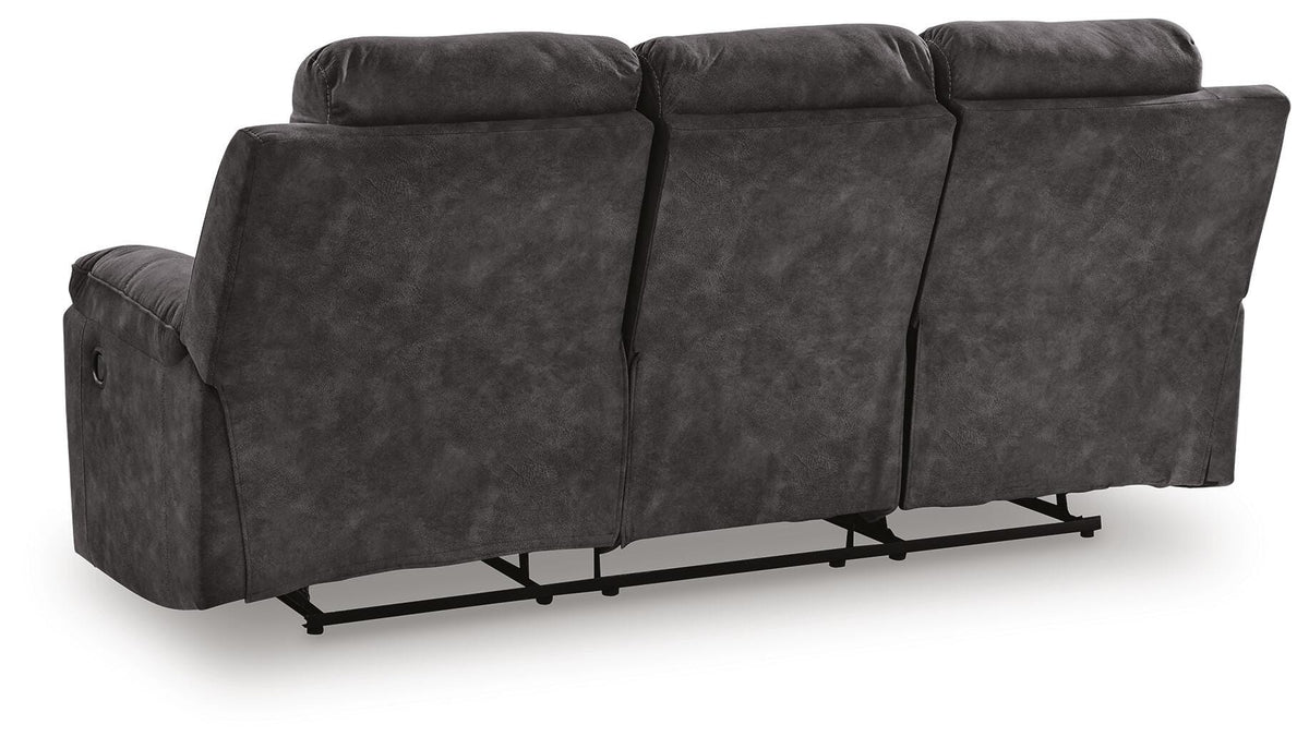 Brysonview Reclining Sofa Faux Leather