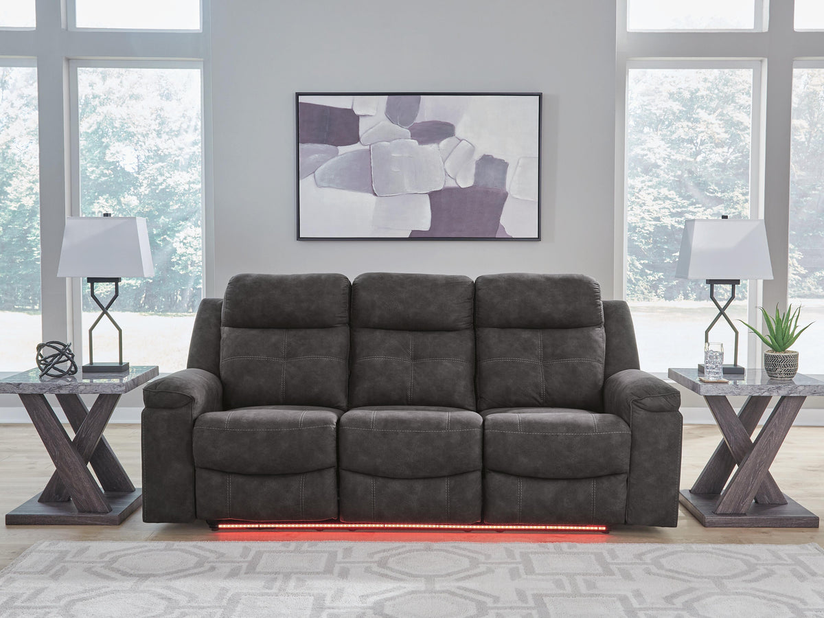 Brysonview Reclining Sofa Faux Leather