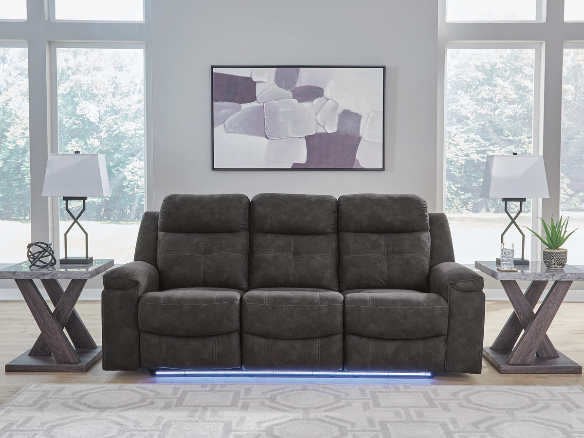 Brysonview Reclining Sofa Faux Leather