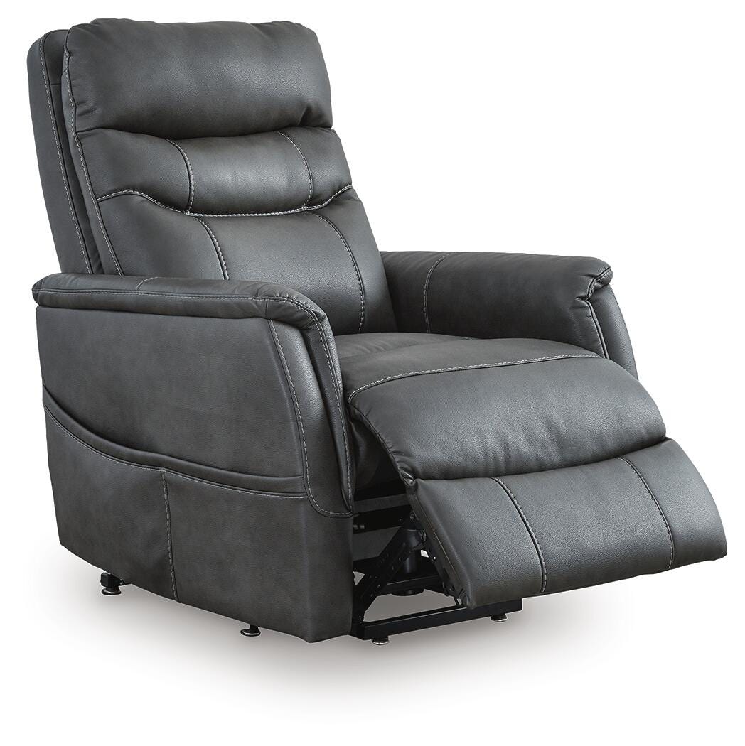 Strawbill Power Lift Recliner Faux Leather