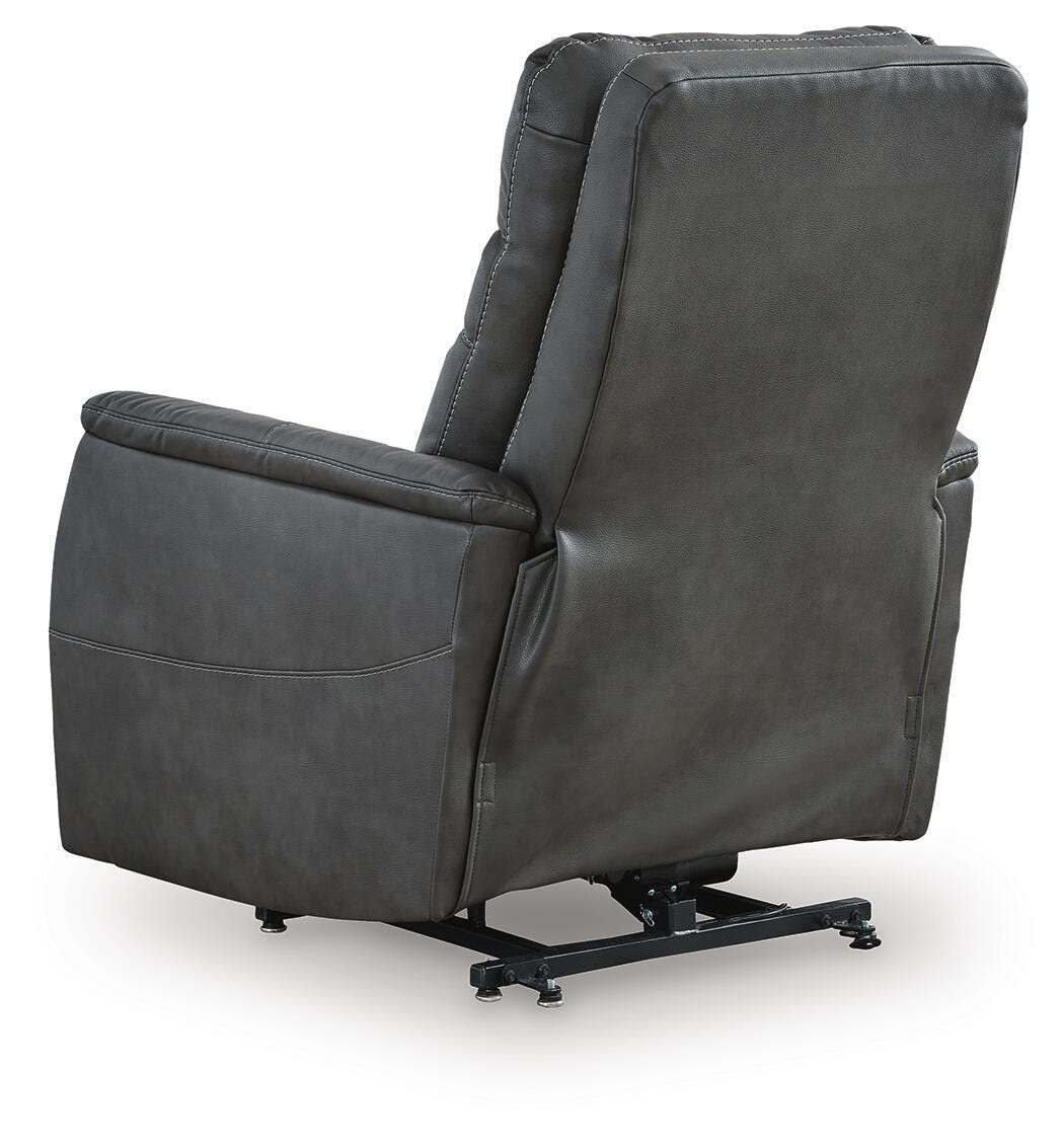 Strawbill Power Lift Recliner Faux Leather