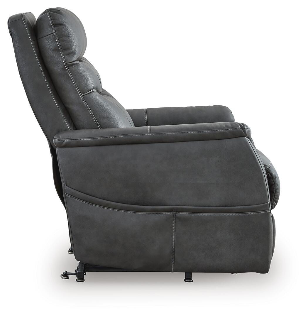 Strawbill Power Lift Recliner Faux Leather