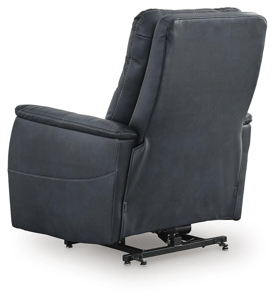 Strawbill Power Lift Recliner Faux Leather
