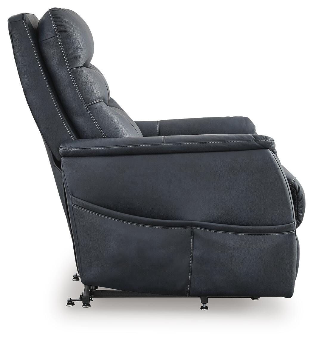 Strawbill Power Lift Recliner Faux Leather