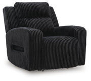 Belvarrow PWR Recliner/ADJ Headrest Velvet Chenille