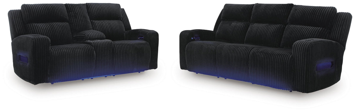 Belvarrow Sofa and Loveseat