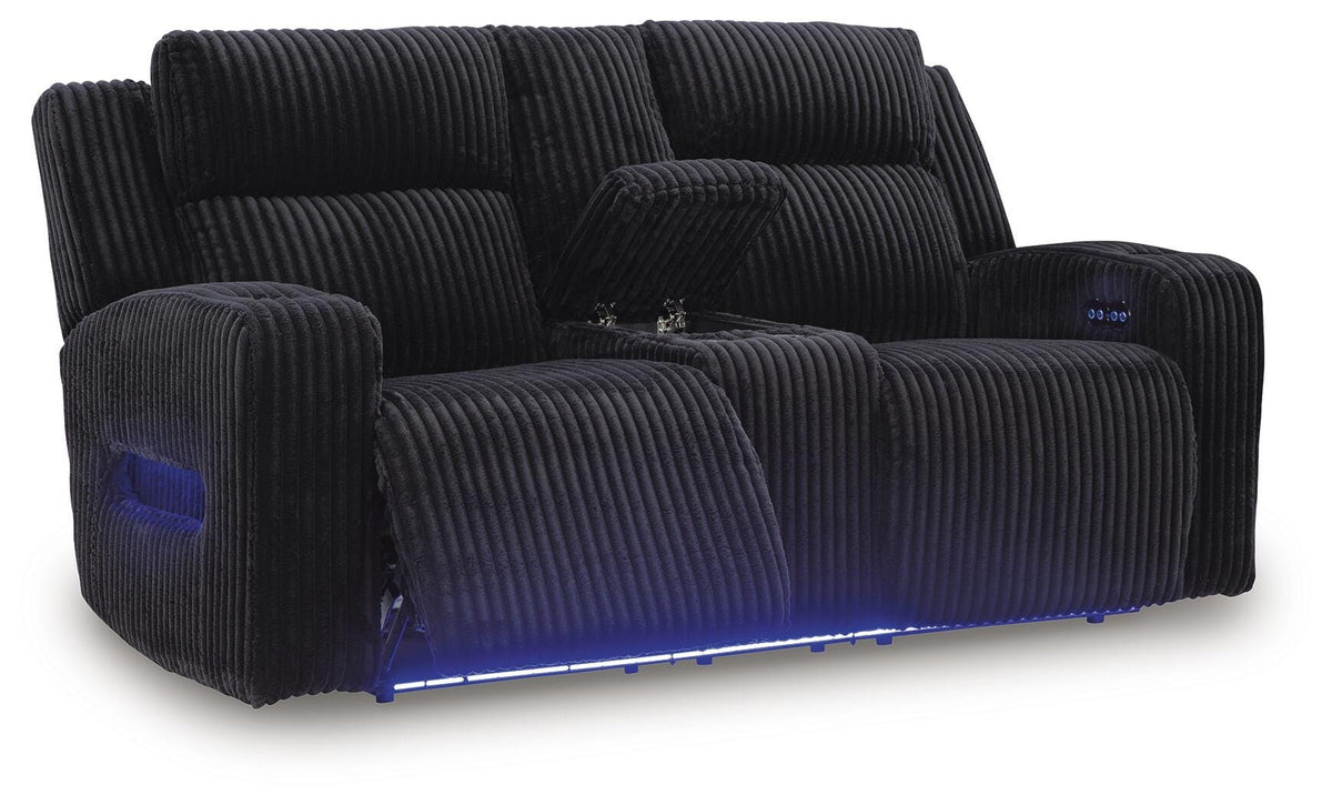 Belvarrow Power Reclining Sofa and Loveseat
