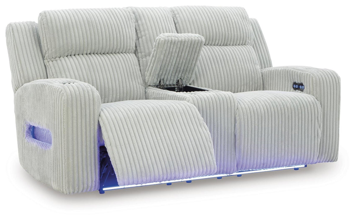 Forest Lake Power Reclining Sofa and Loveseat
