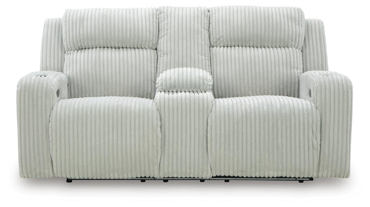 Forest Lake Power Reclining Sofa and Loveseat