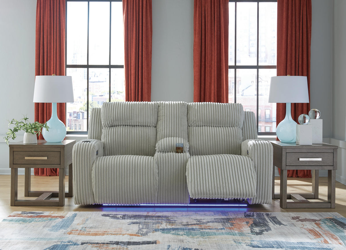 Forest Lake Power Reclining Sofa and Loveseat