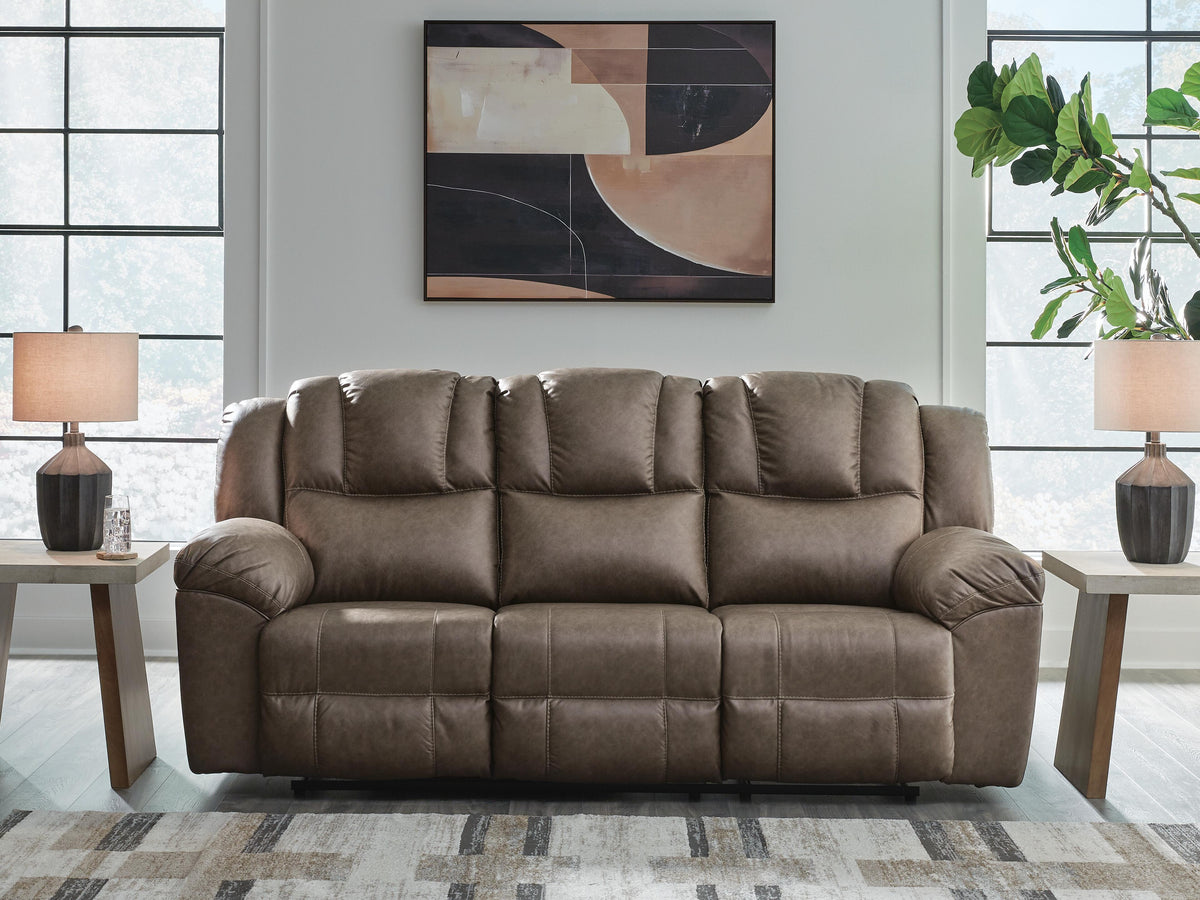 Lowilla Reclining Sofa Faux Leather