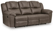 Lowilla Reclining Sofa Faux Leather