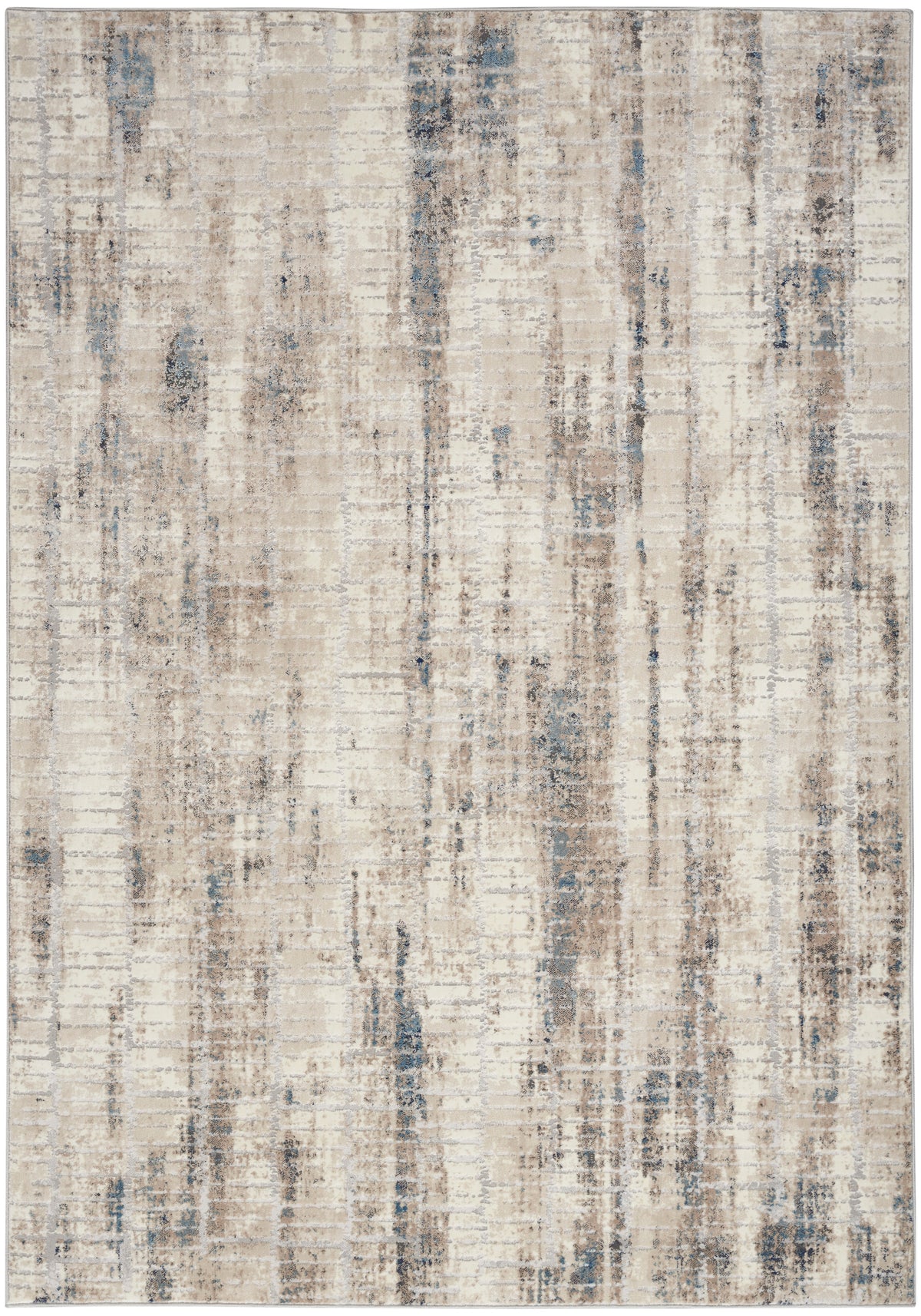 CK022 Infinity IFN02 Ivory Grey Blue Rug - Rectangle