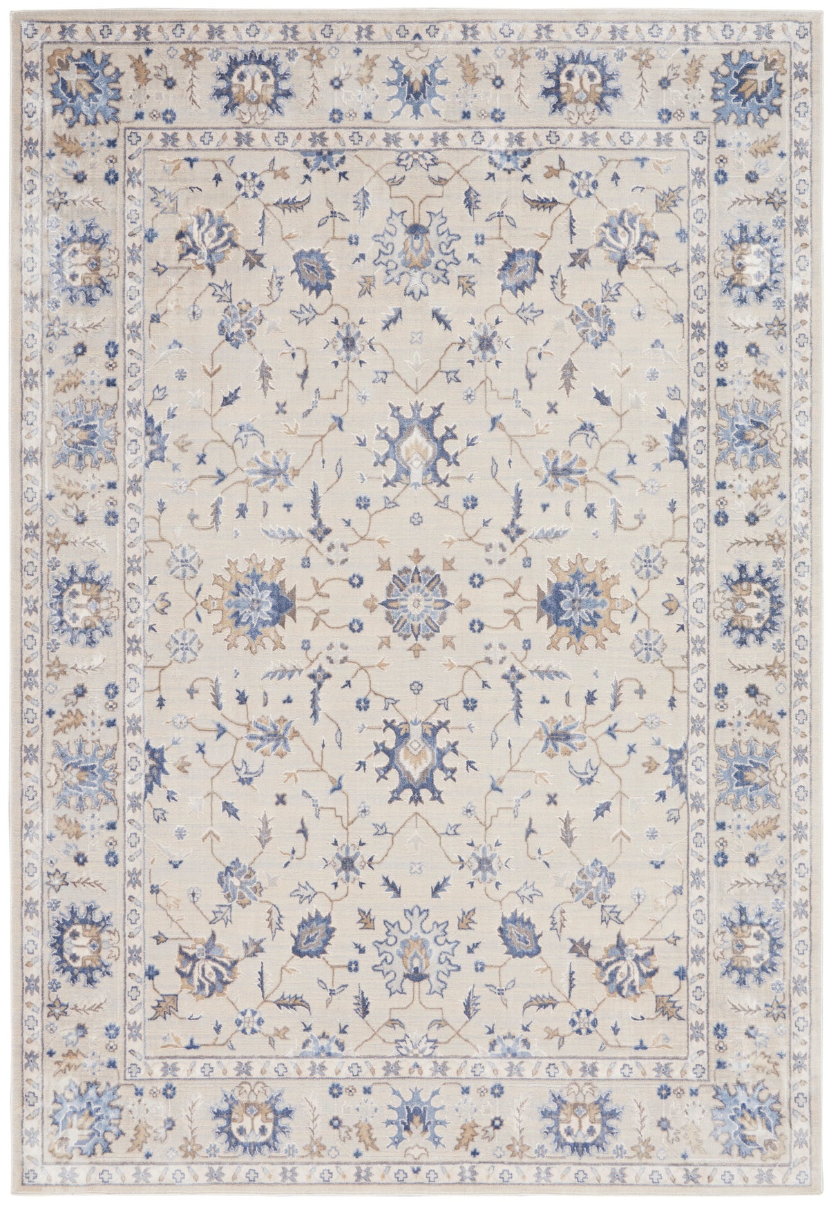 Silky Textures SLY09 Ivory Rug - Rectangle