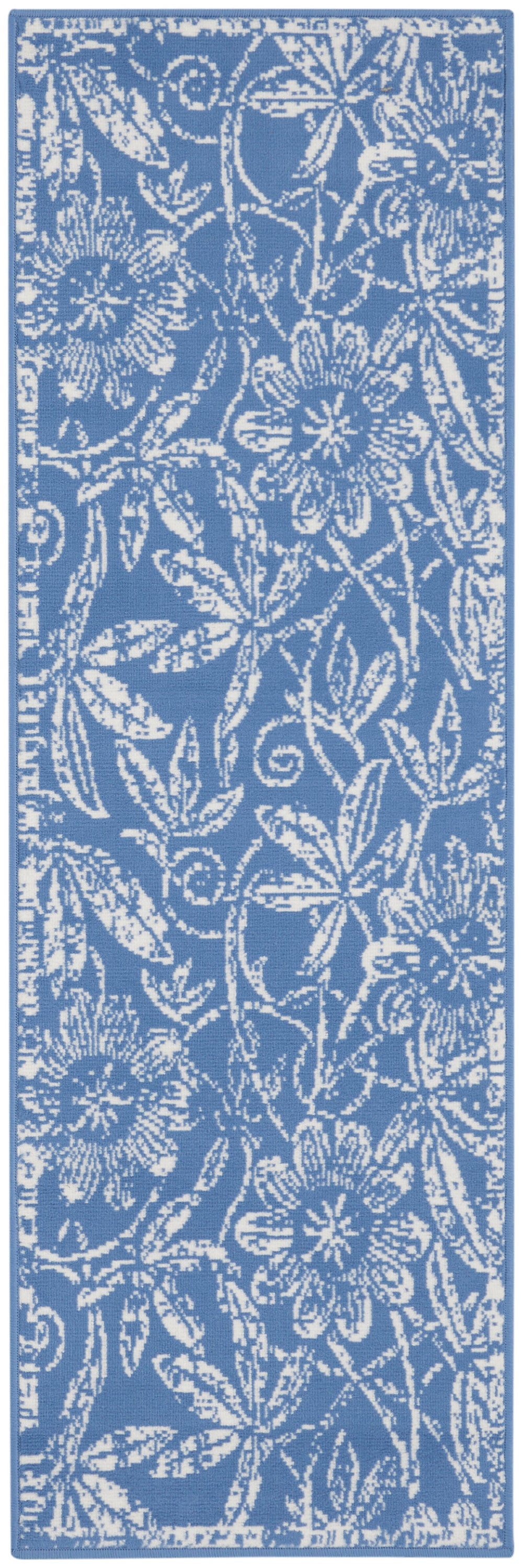 Whimsicle WHS05 Blue Rug - Runner