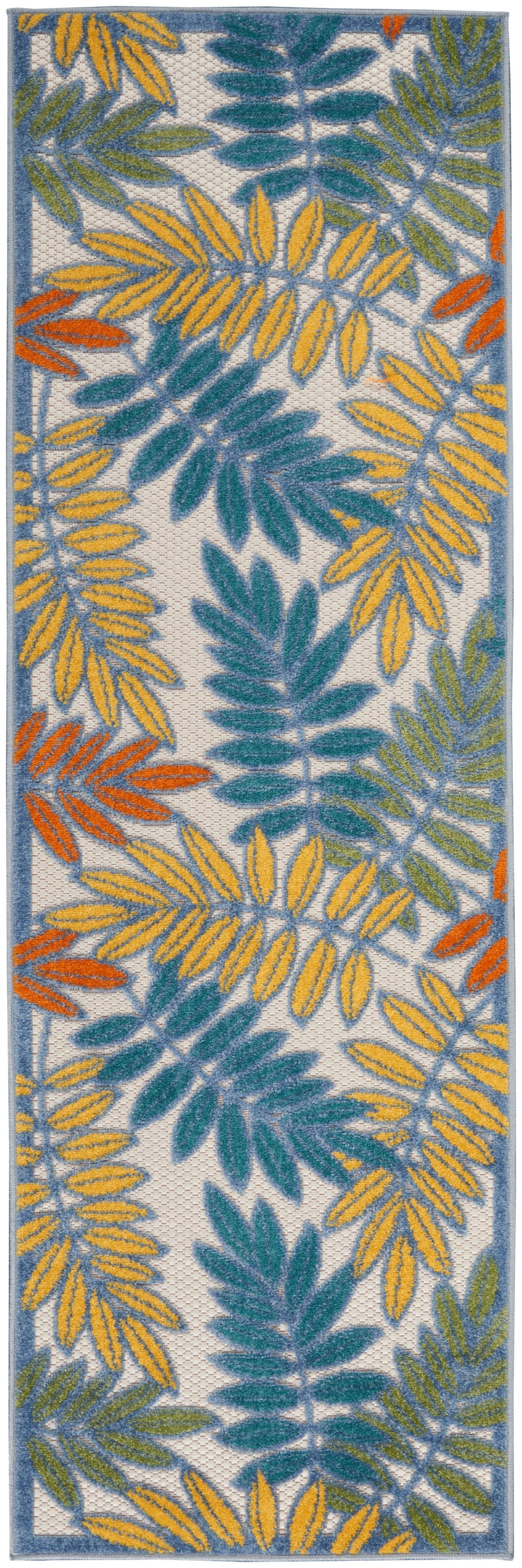Aloha ALH18 Ivory Multicolor Rug - Runner