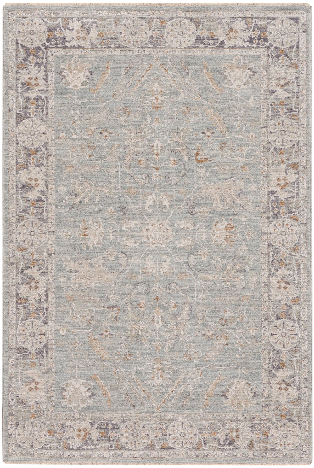 Infinite IFT01 Blue Ivory Rug - Rectangle