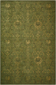Silken Allure SLK03 Light Green Rug - Rectangle