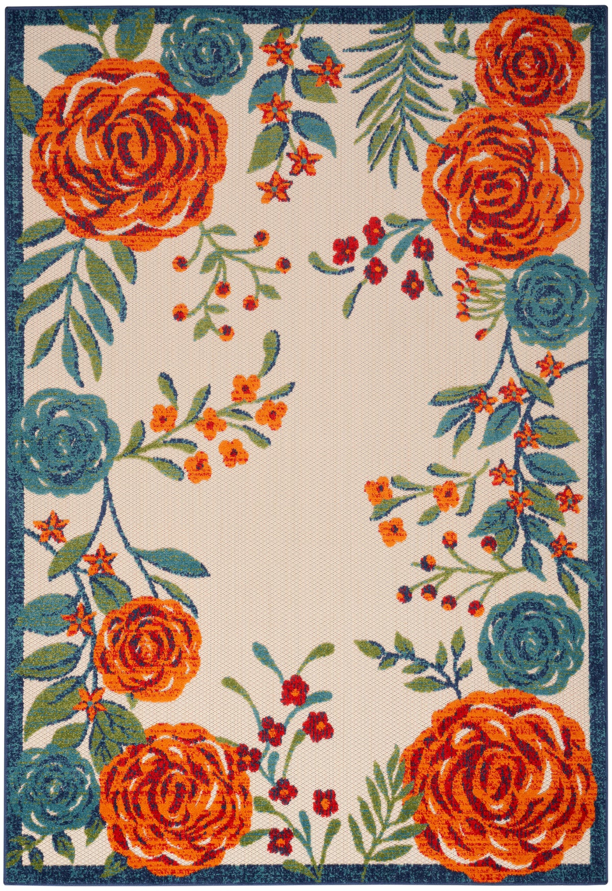 Aloha ALH32 Ivory Multicolor Rug - Rectangle