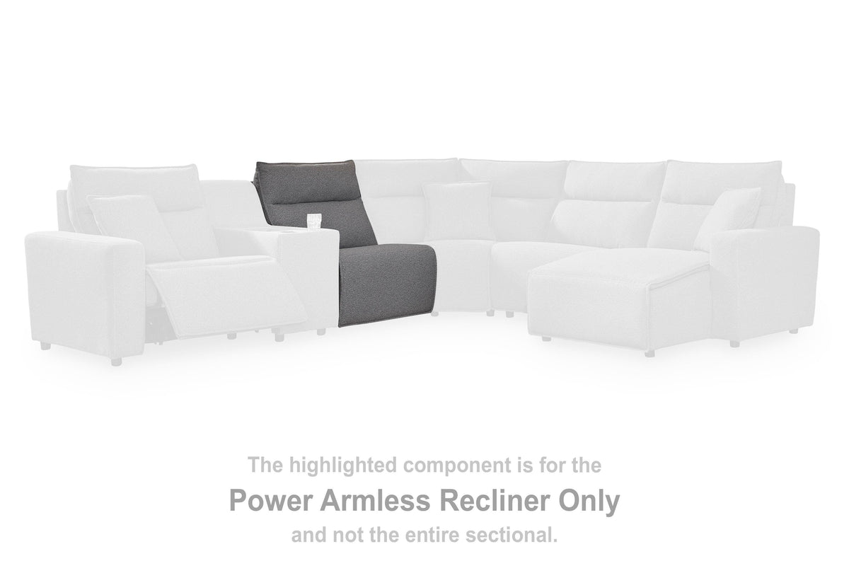 Modmax II PWR Armless REC w/ADJ Headrest Next-Gen Nuvella™