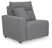 Modmax II LAF Zero Wall Power Recliner Next-Gen Nuvella™ - Salt and Pepper