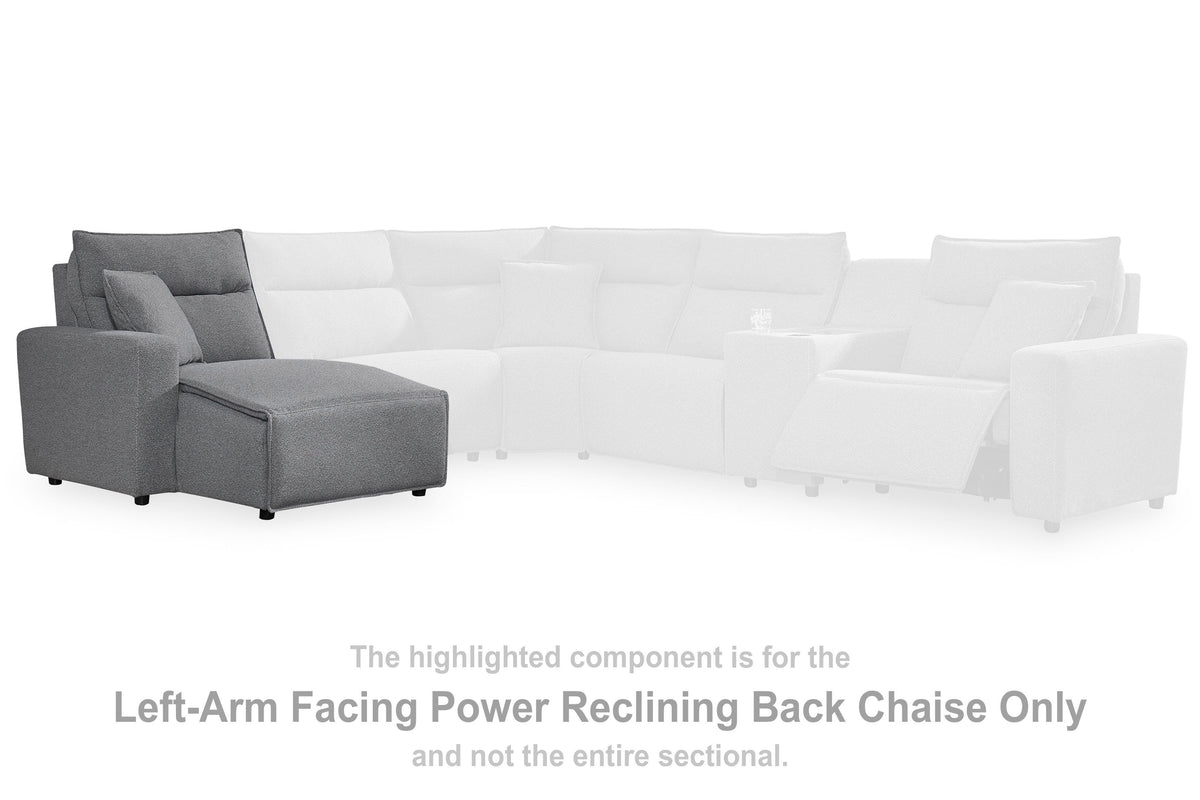 Modmax II LAF Press Back Power Chaise Next-Gen Nuvella™