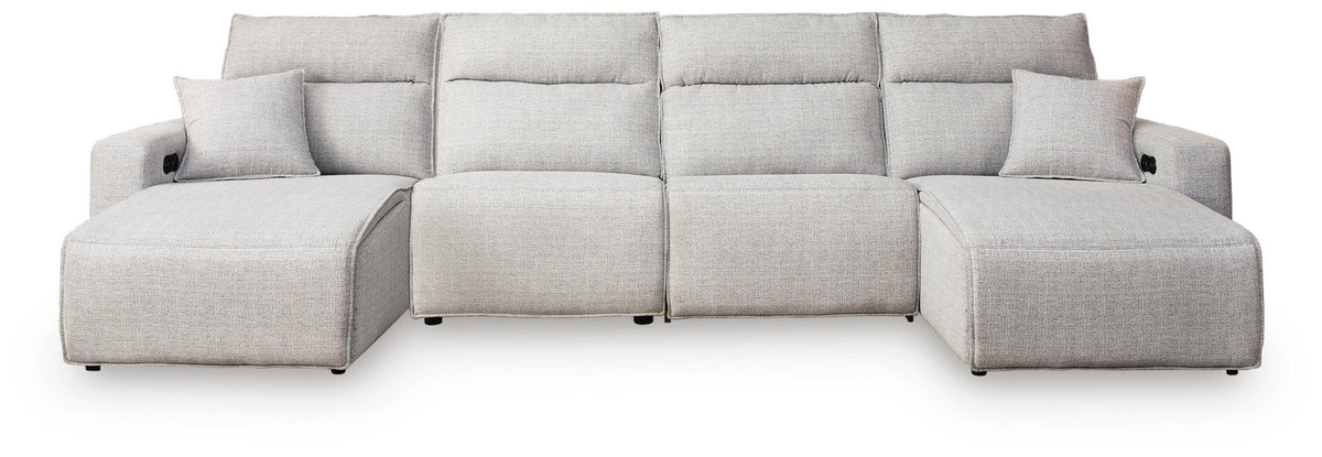 Modmax II 4-Piece Reclining Sectional with Double Chaise