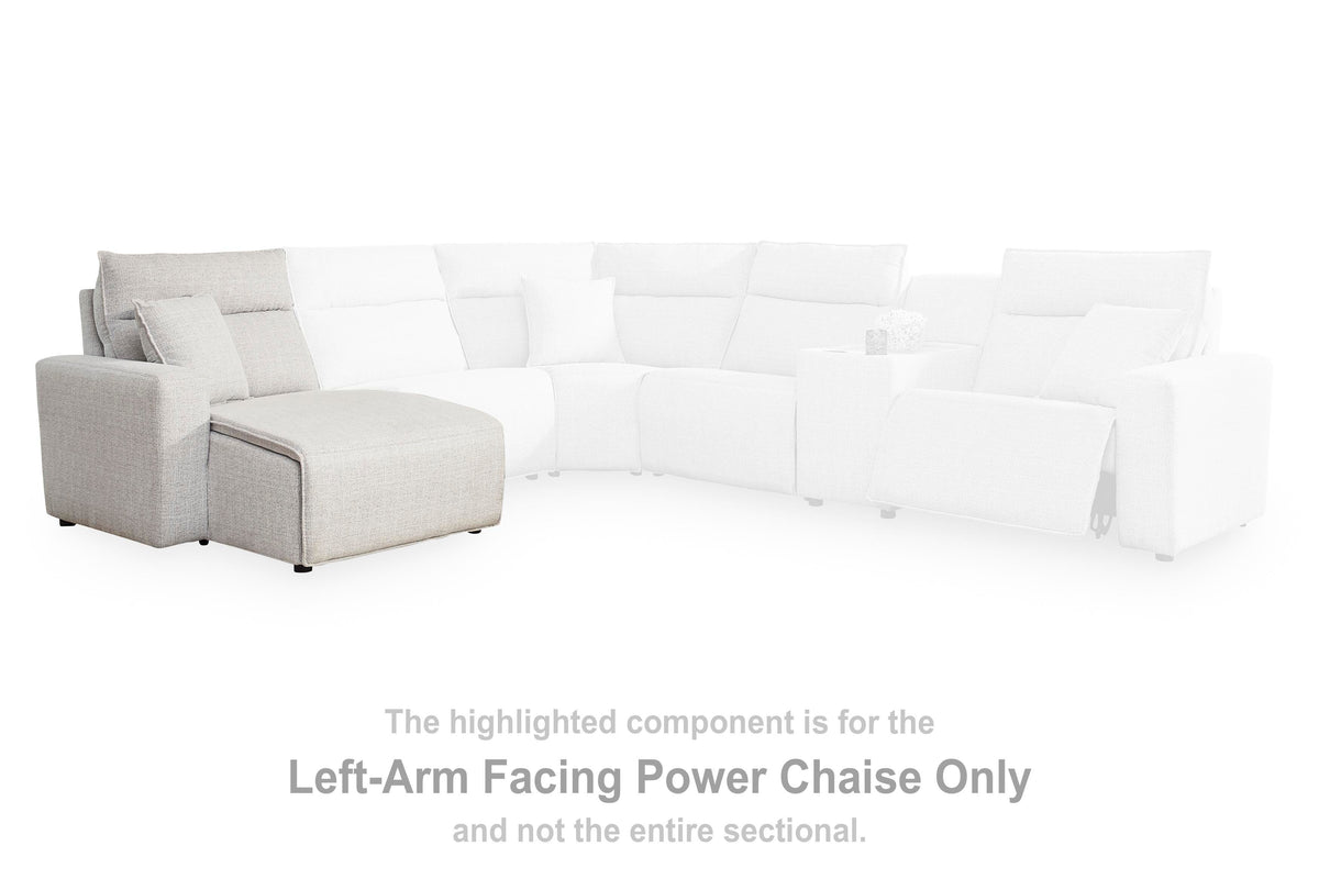 Modmax II LAF Press Back Power Chaise Next-Gen Nuvella™