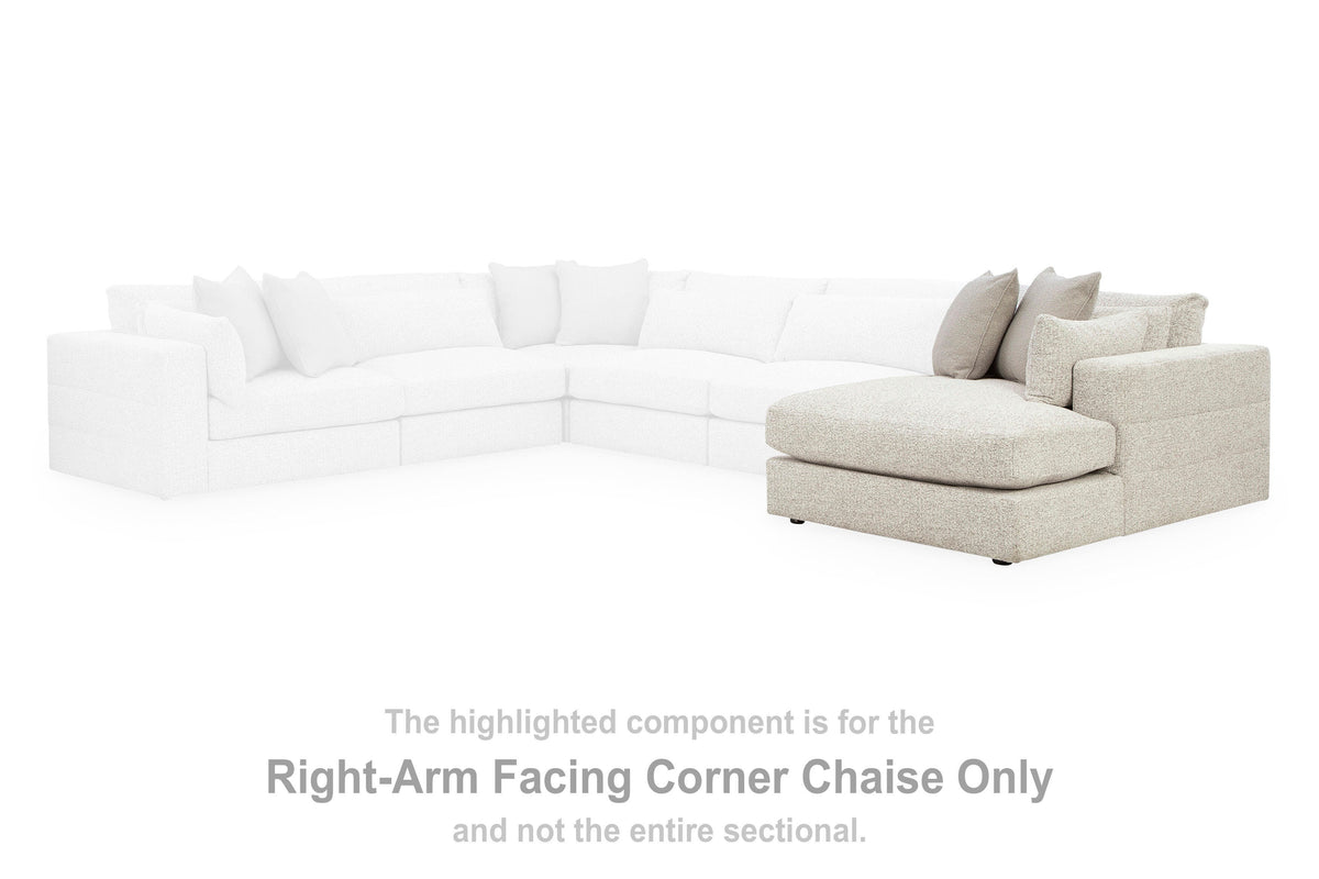 Ashbourne Estate RAF Corner Chaise Chenille