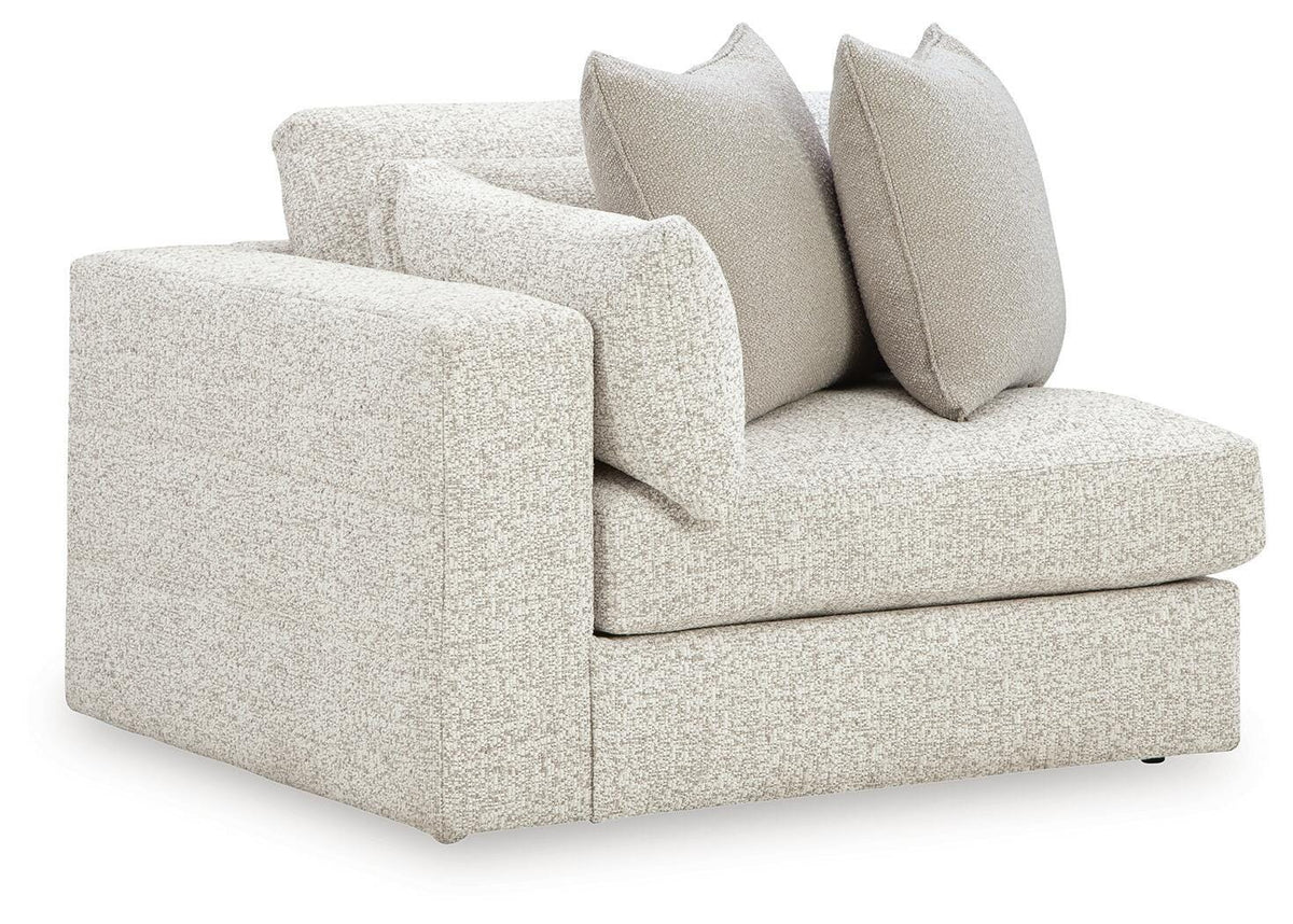 Ashbourne Estate Corner Chair Chenille - Left Arm Facing