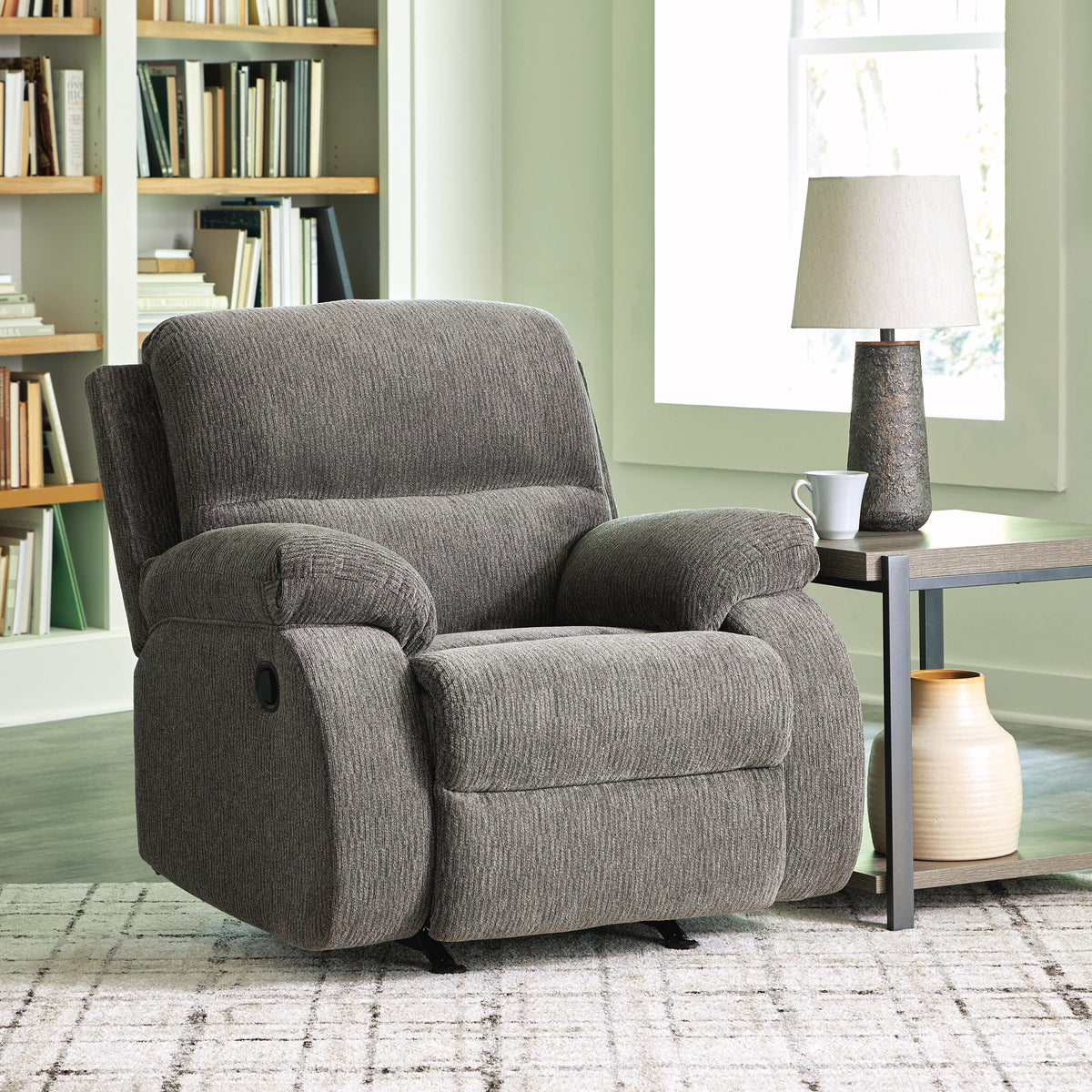 Scranto Rocker Recliner Microfiber