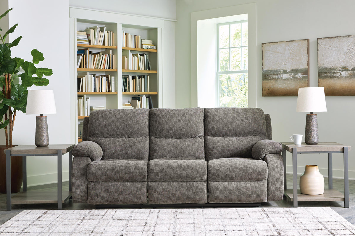 Scranto Reclining Sofa Microfiber