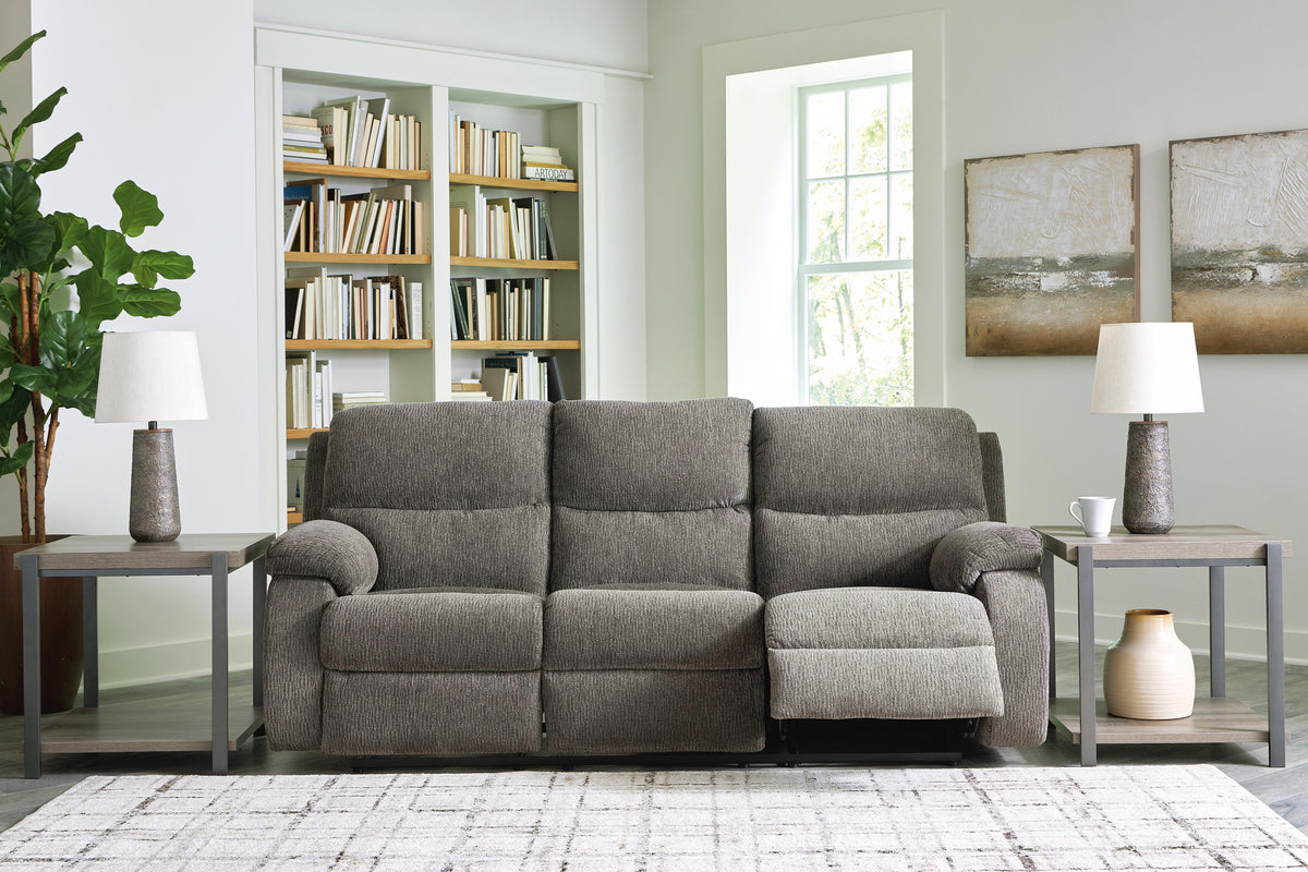 Scranto Reclining Sofa Microfiber