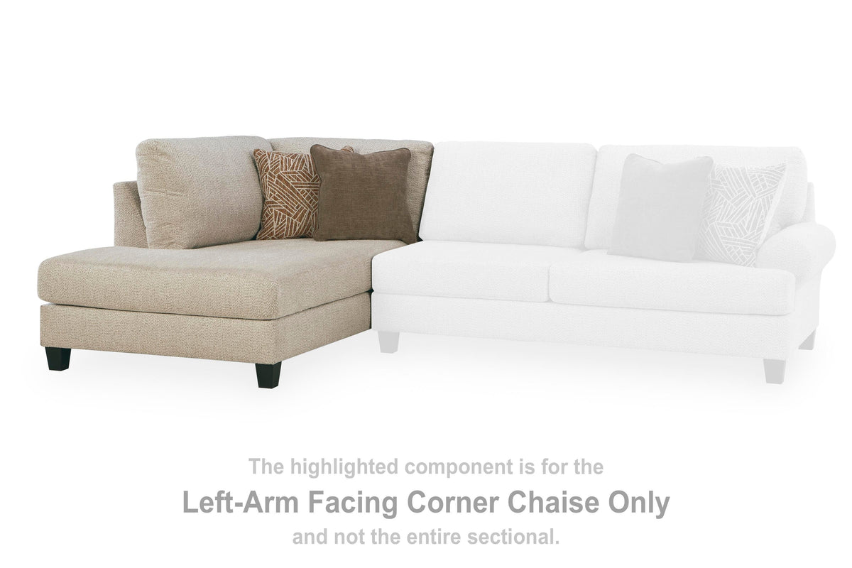 Steelwater Retreat LAF Corner Chaise Chenille