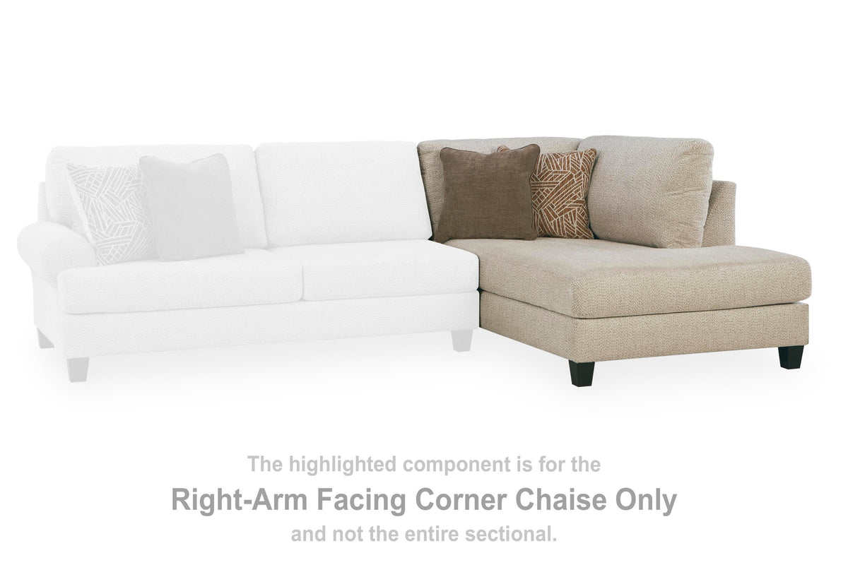 Steelwater Retreat RAF Corner Chaise Chenille