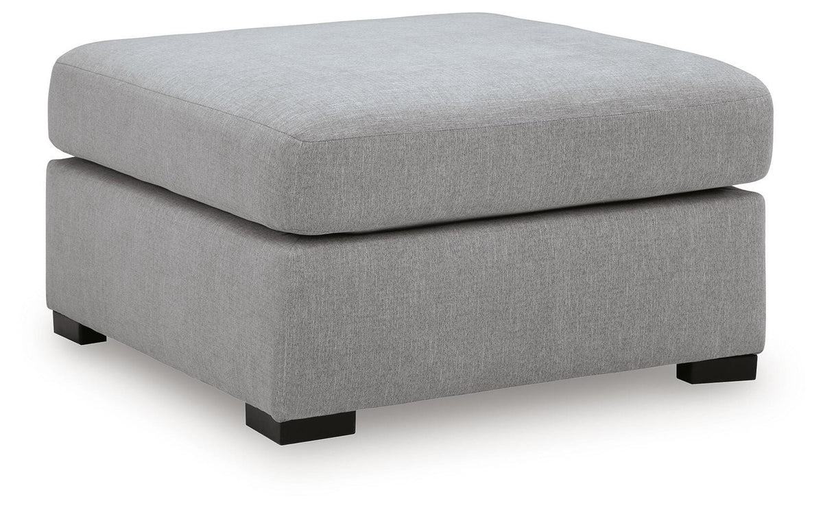 Lakepoint Oversized Accent Ottoman Chenille