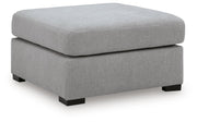Lakepoint Oversized Accent Ottoman Chenille