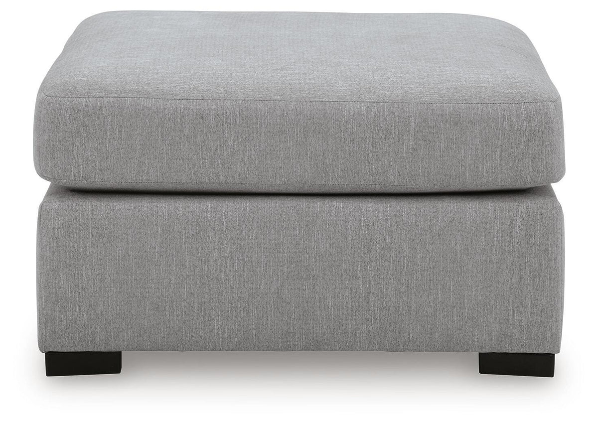 Lakepoint Oversized Accent Ottoman Chenille