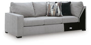 Lakepoint LAF Sofa w/Corner Wedge Chenille