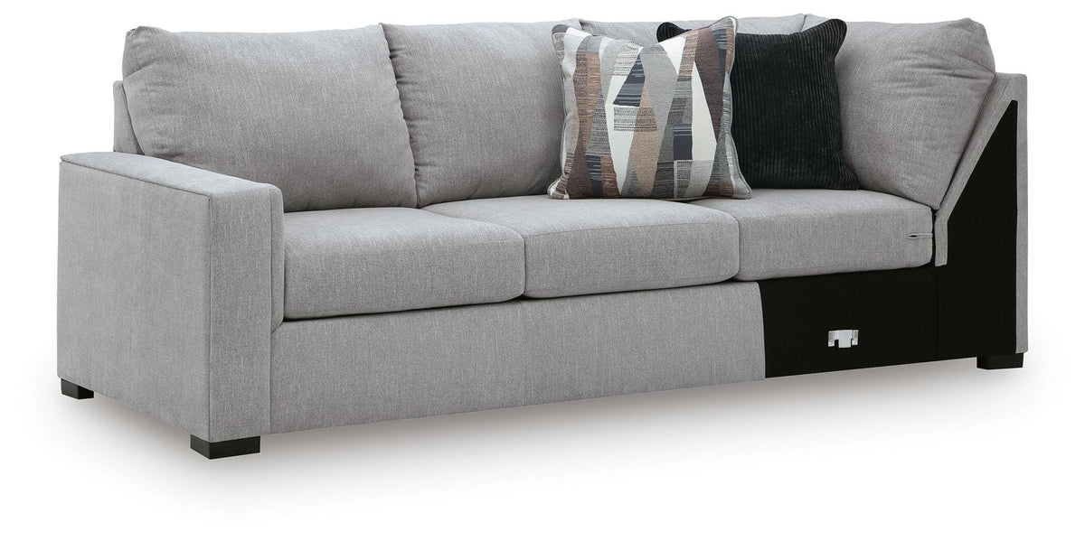 Lakepoint LAF Sofa w/Corner Wedge Chenille