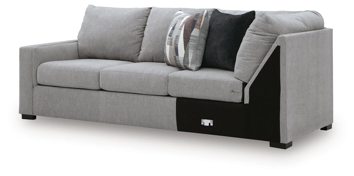 Lakepoint LAF Sofa w/Corner Wedge Chenille