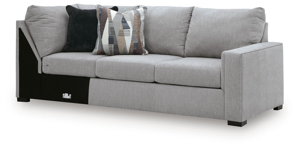 Lakepoint RAF Sofa w/Corner Wedge Chenille