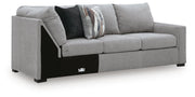 Lakepoint RAF Sofa w/Corner Wedge Chenille