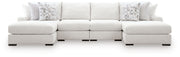 Misty-Lakes 4-Piece Double Chaise Sectional