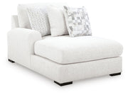 Misty-Lakes LAF Corner Chaise Chenille Next-Gen Nuvella™ Performance Fabric
