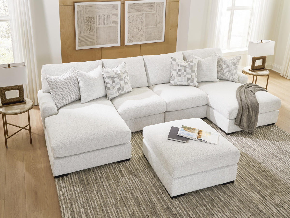Misty-Lakes 4-Piece Double Chaise Sectional